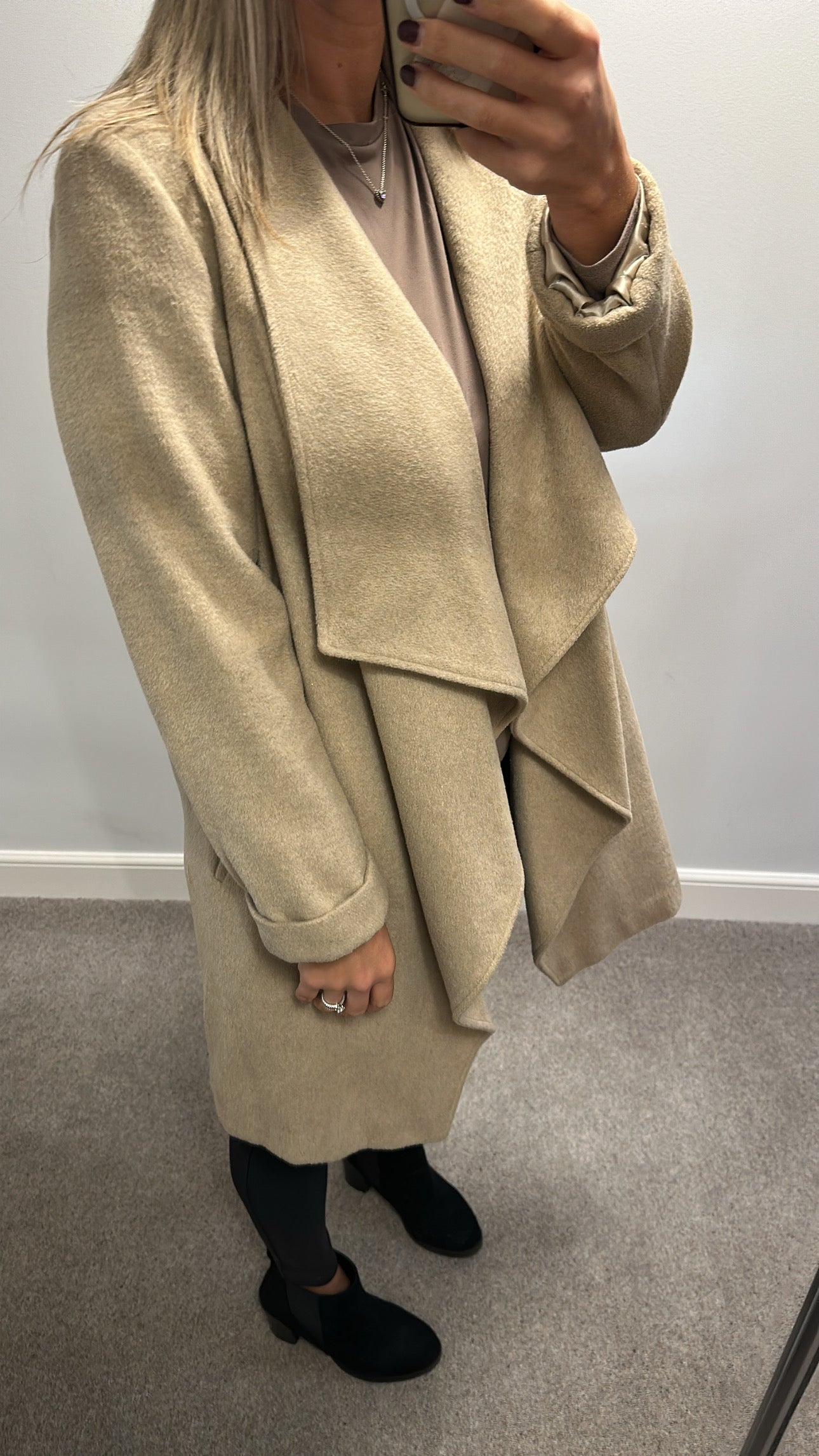 Wallis beige jacket size 14 petite