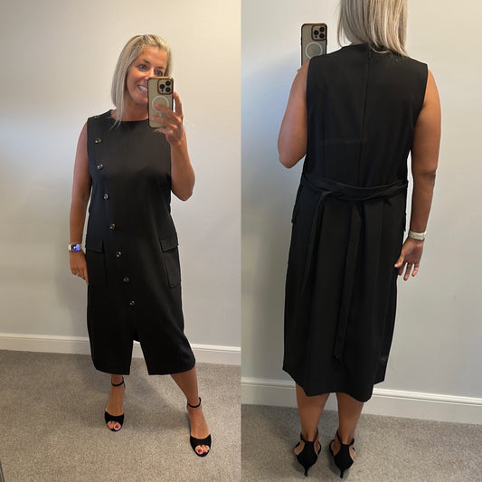 Warehouse black dress size 18