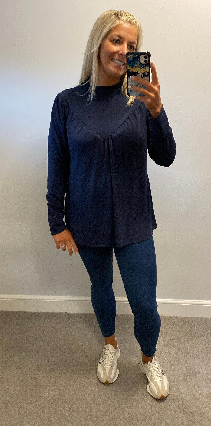 Next navy top size 16