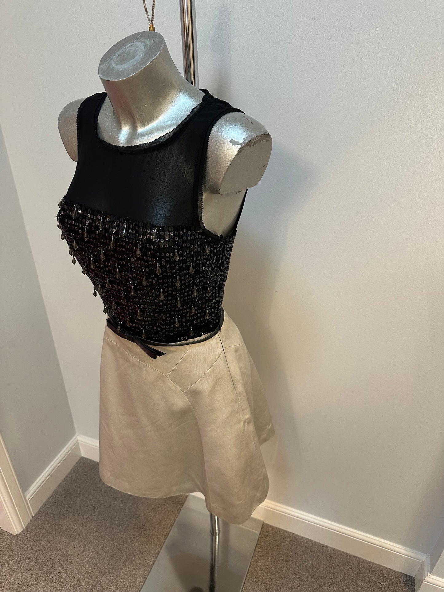 Karen millen sequin dress size 10