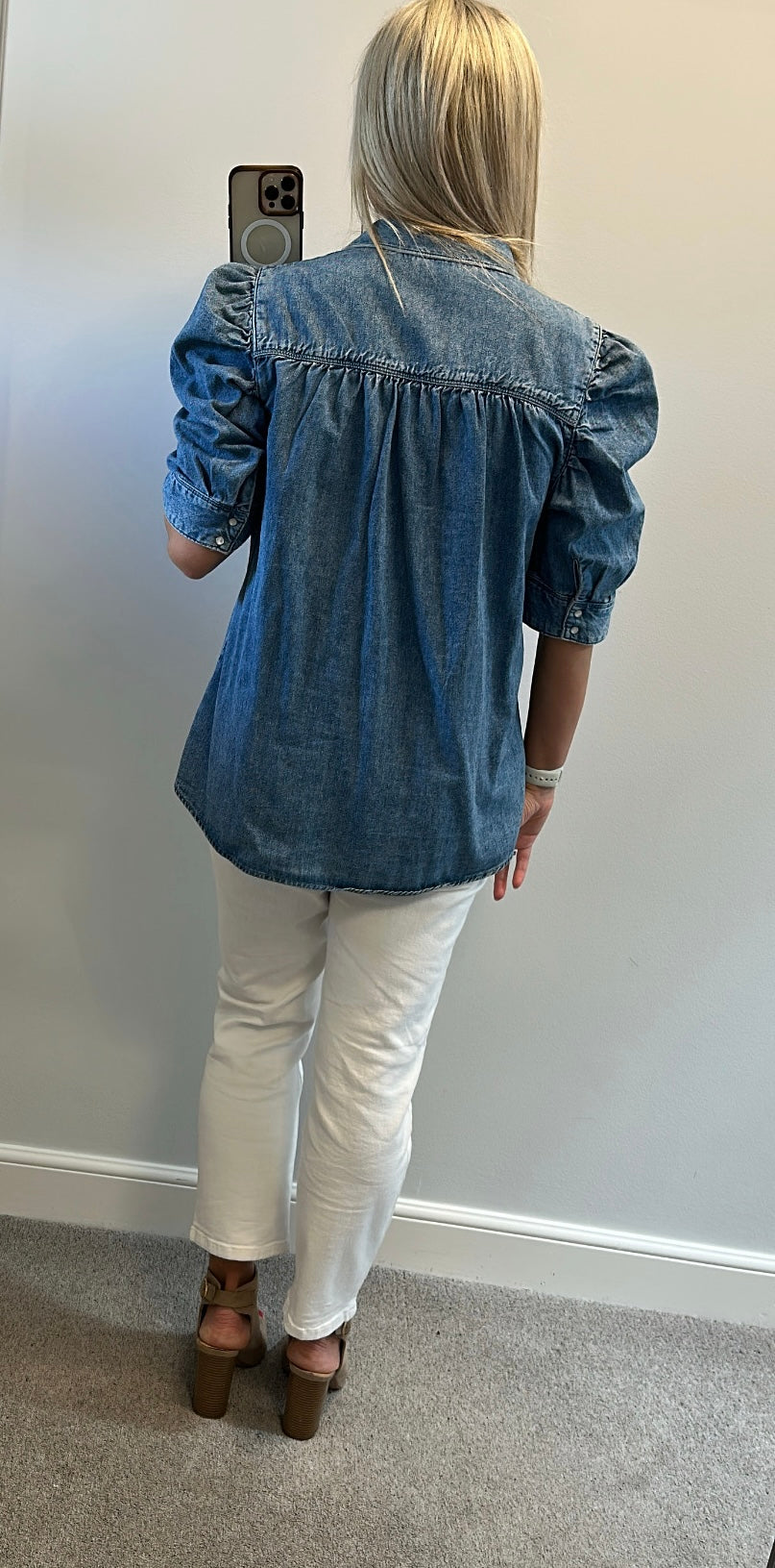 Next denim shirt size 16