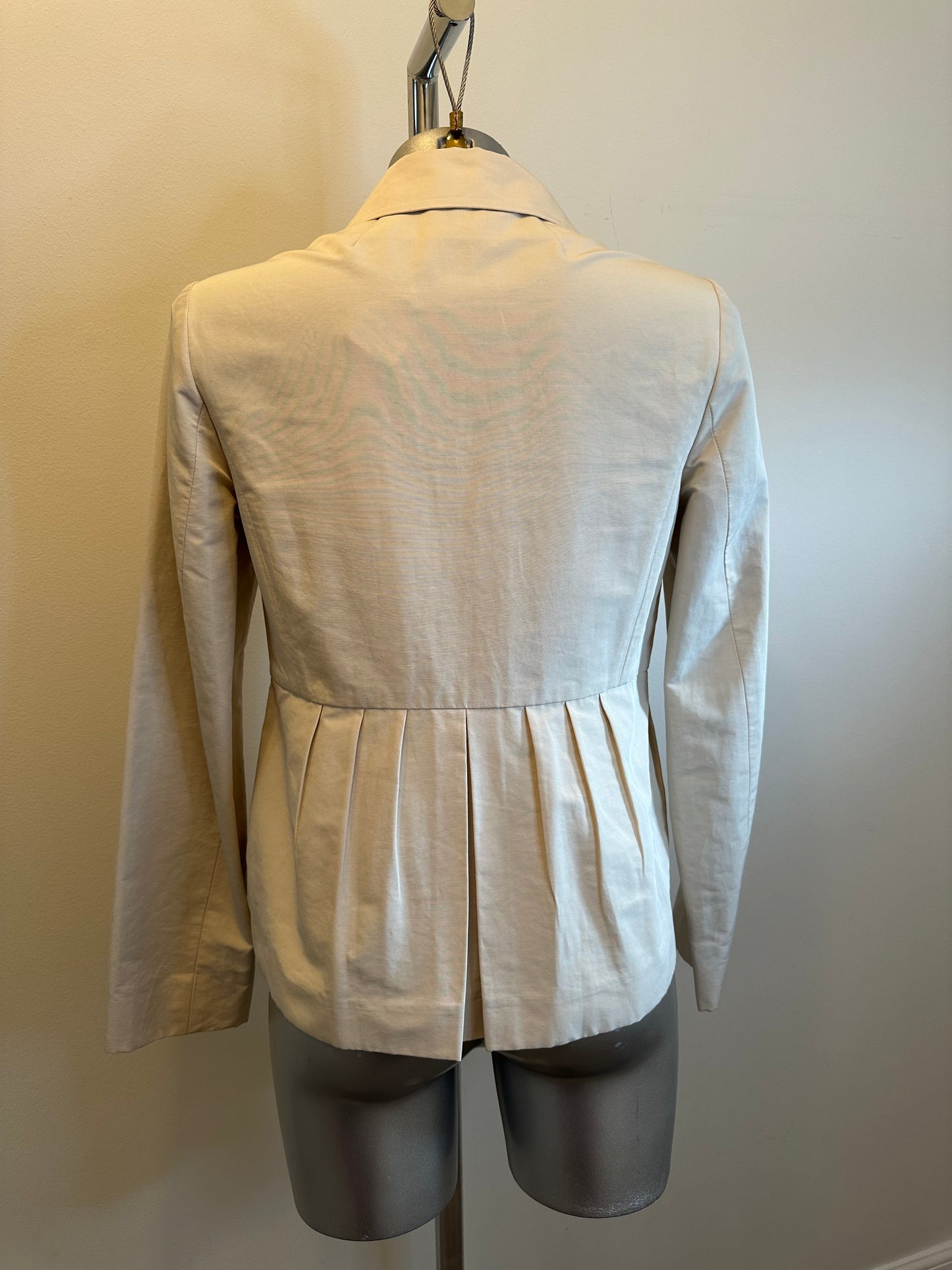 J Crew beige jacket size 10