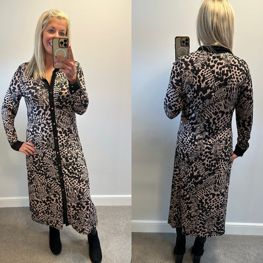 Lipsy animal print dress size 18