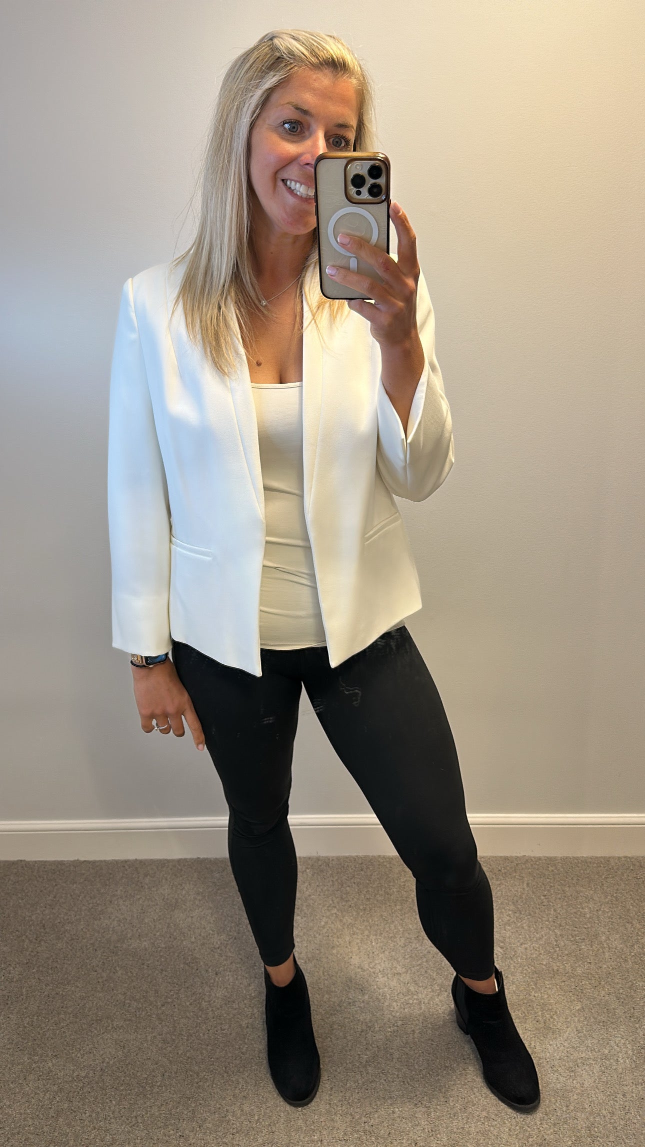 Next tailoring white jacket size 18