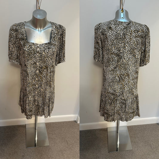 Whistles animal print dress size 10 brand new with tag RRP £129