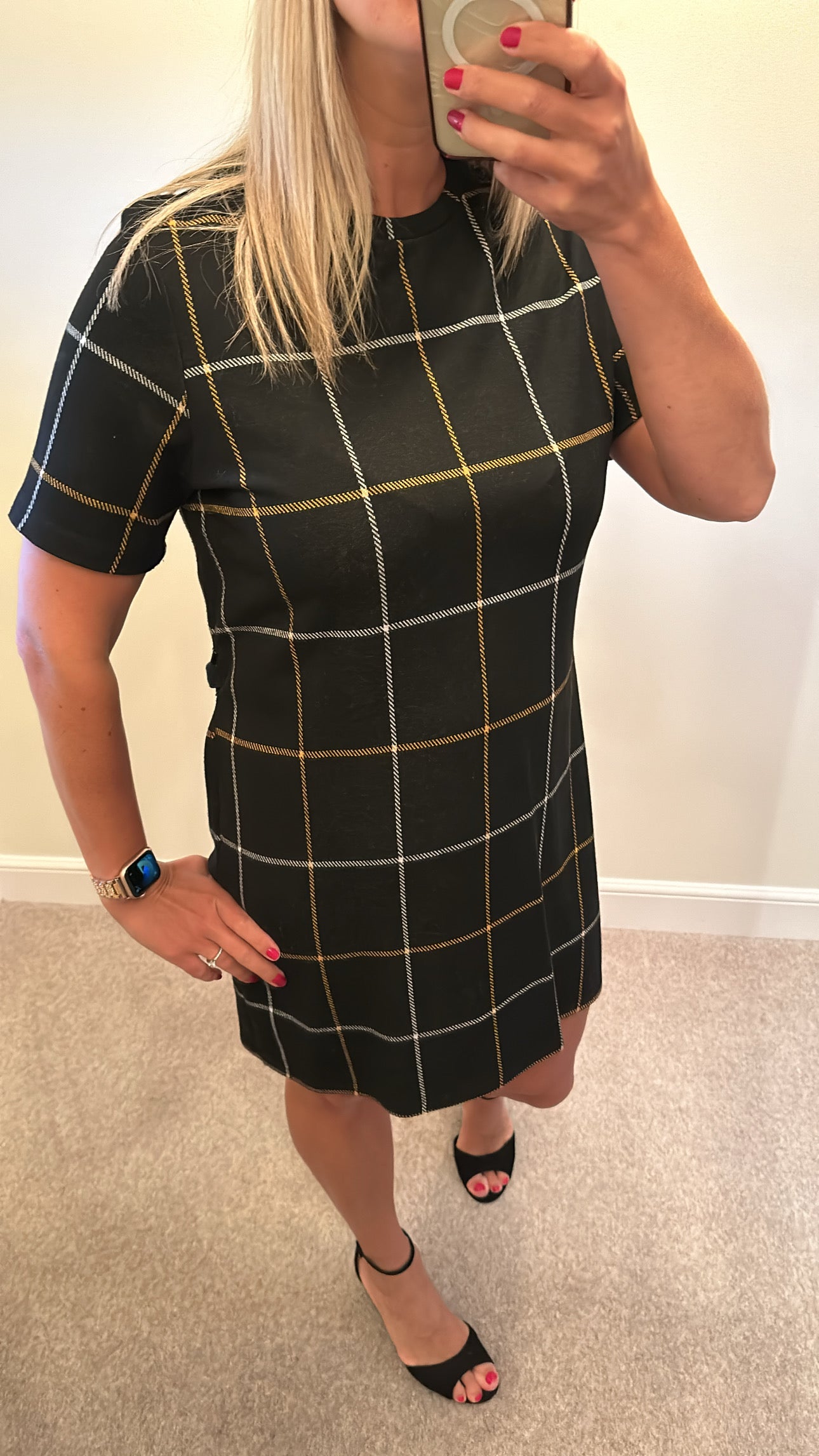 F&F check dress size 16