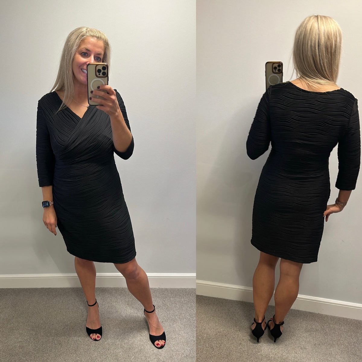 Joseph Ribkoff black dress size 16