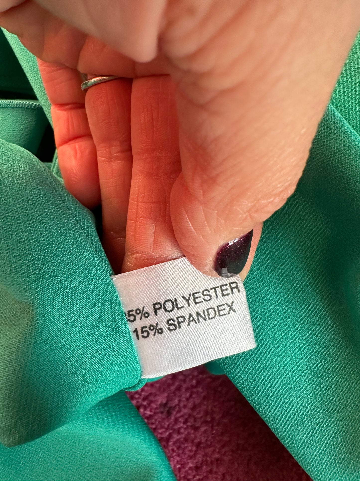 Kevan Jon Kora Roset green dress size 18