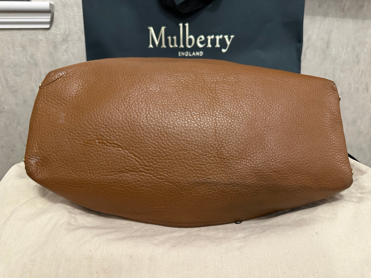 Mulberry hobo oak tanned bag