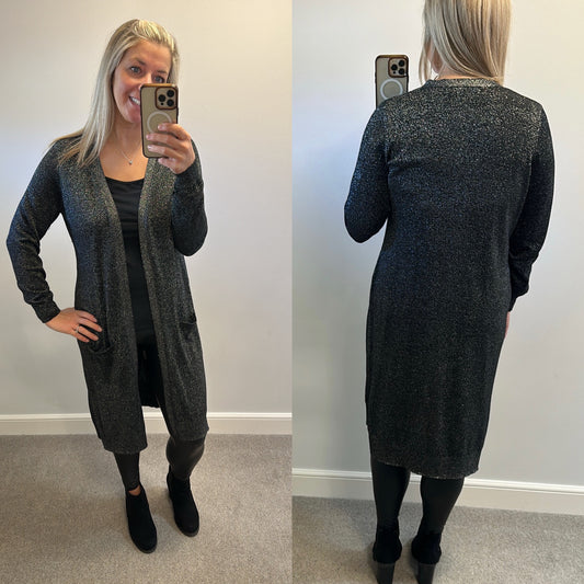 George black shimmer cardigan size 16