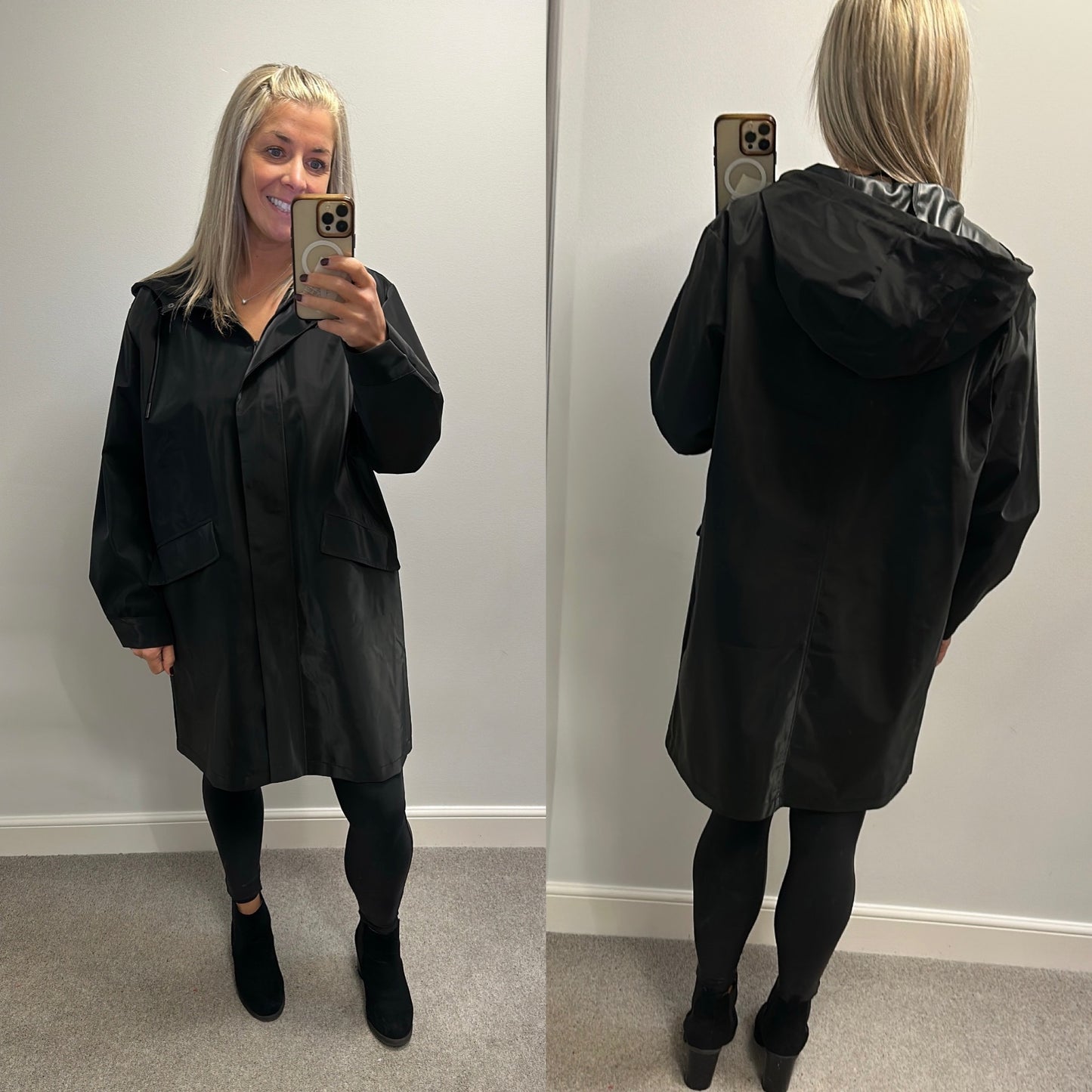 Be you black thin jacket size 16