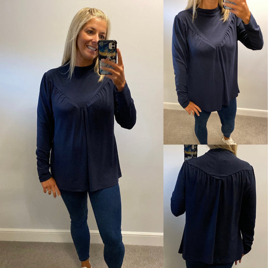 Next navy top size 16