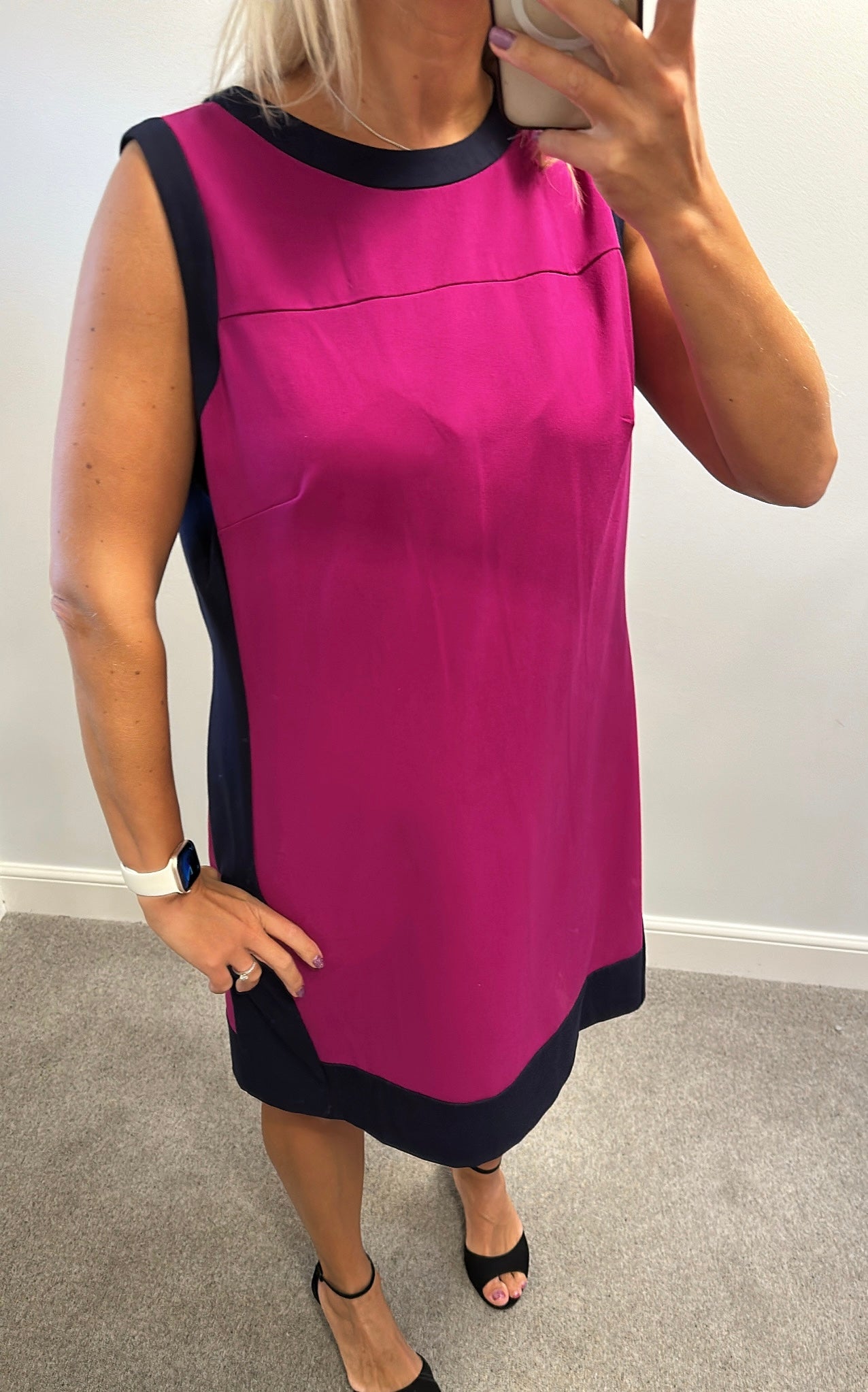 Ralph Lauren purple / navy dress size 16