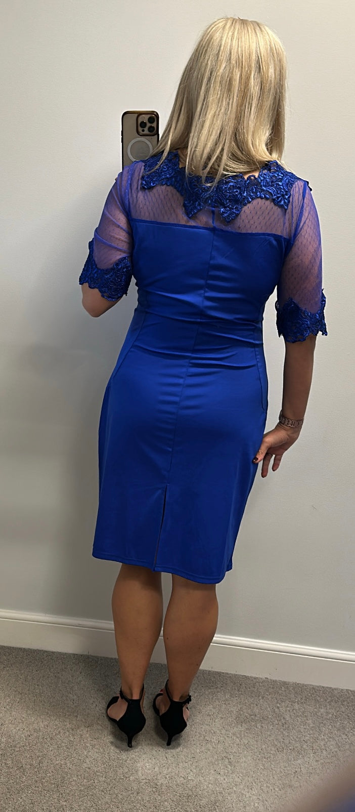 Cobalt blue dress size 16