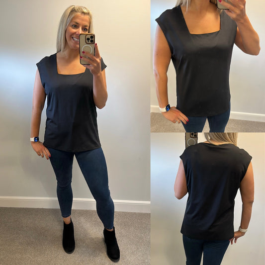 M&S black top brand new with tags