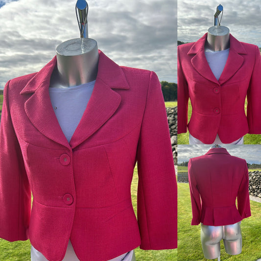 Next pink blazer jacket size 10R