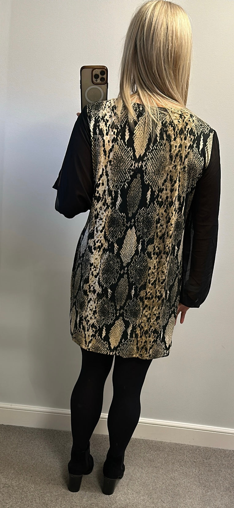 Star by julien mcdonald Snakeskin print dress size 18