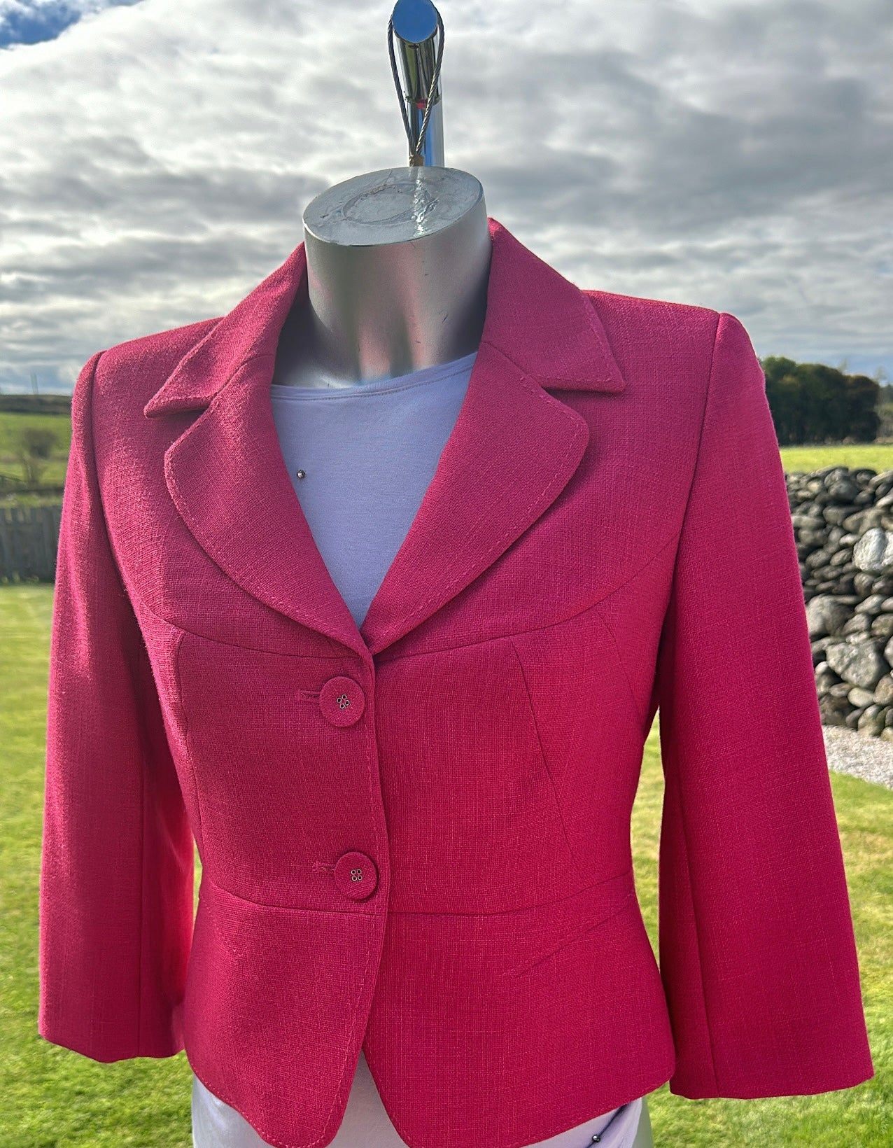 Next pink blazer jacket size 10R