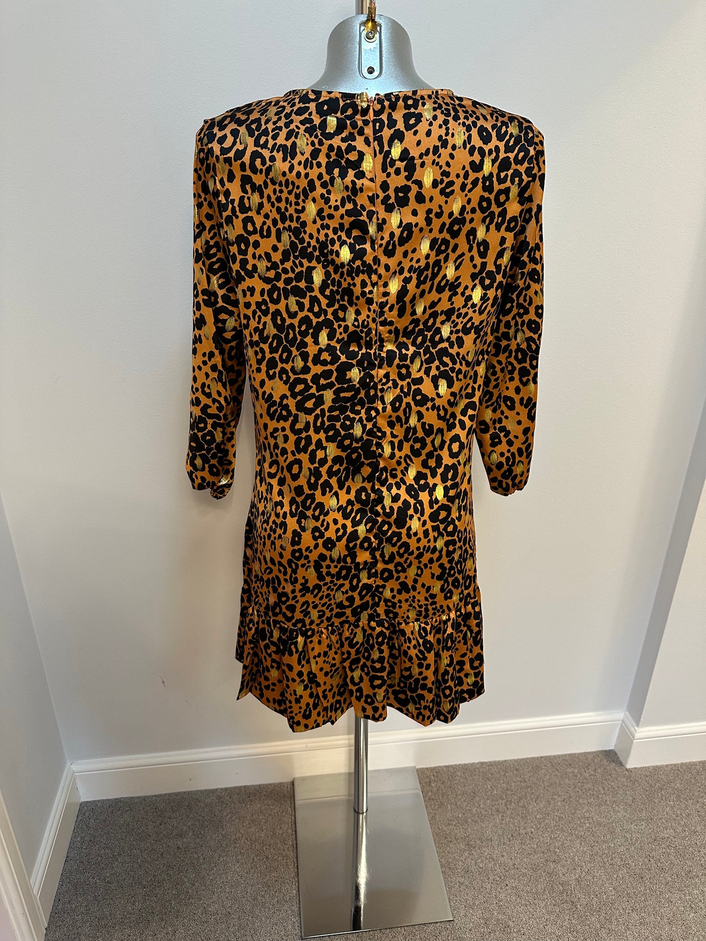 Girl in mind animal print dress size 12