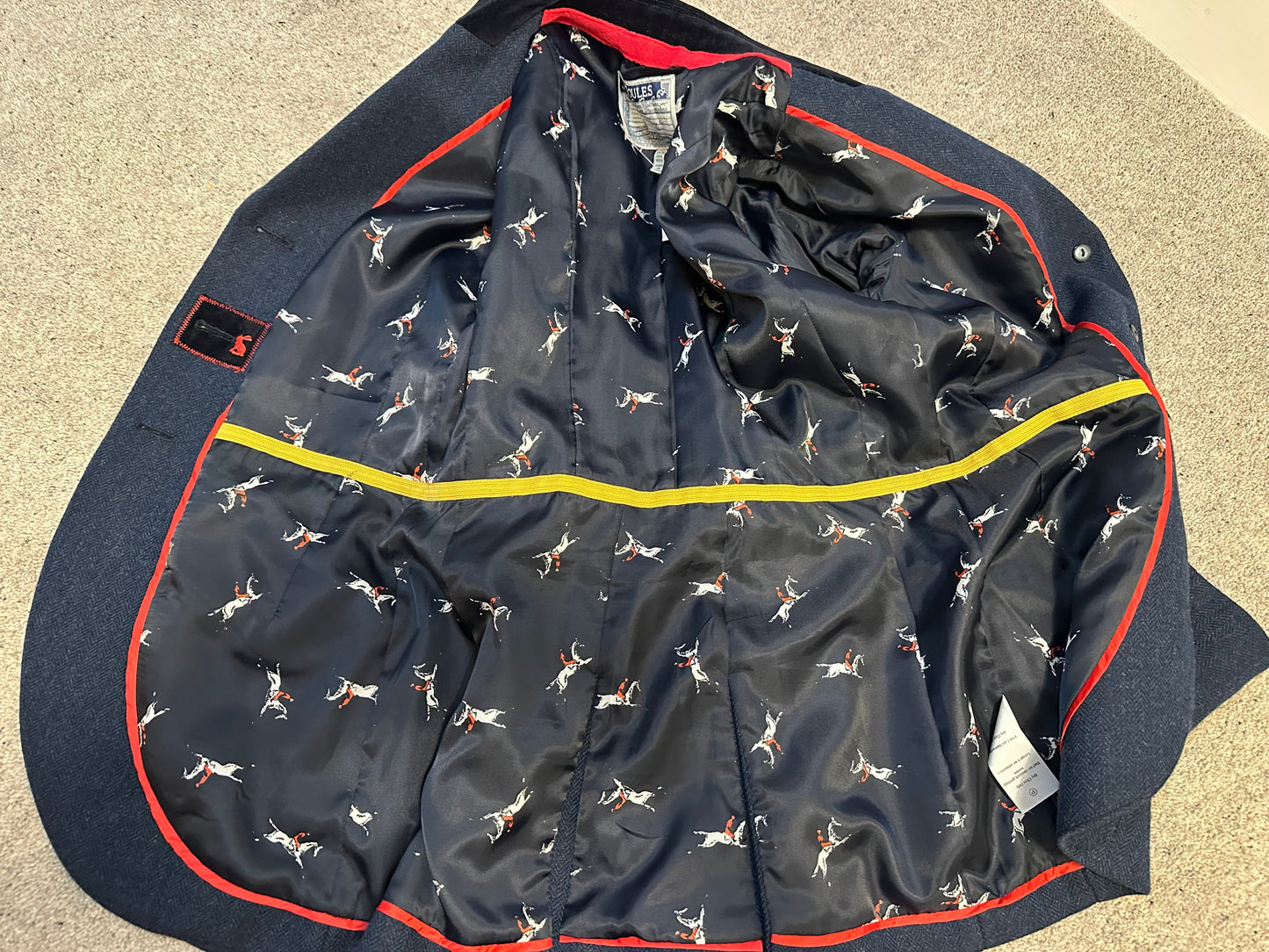 Joules parade navy blazer size 10
