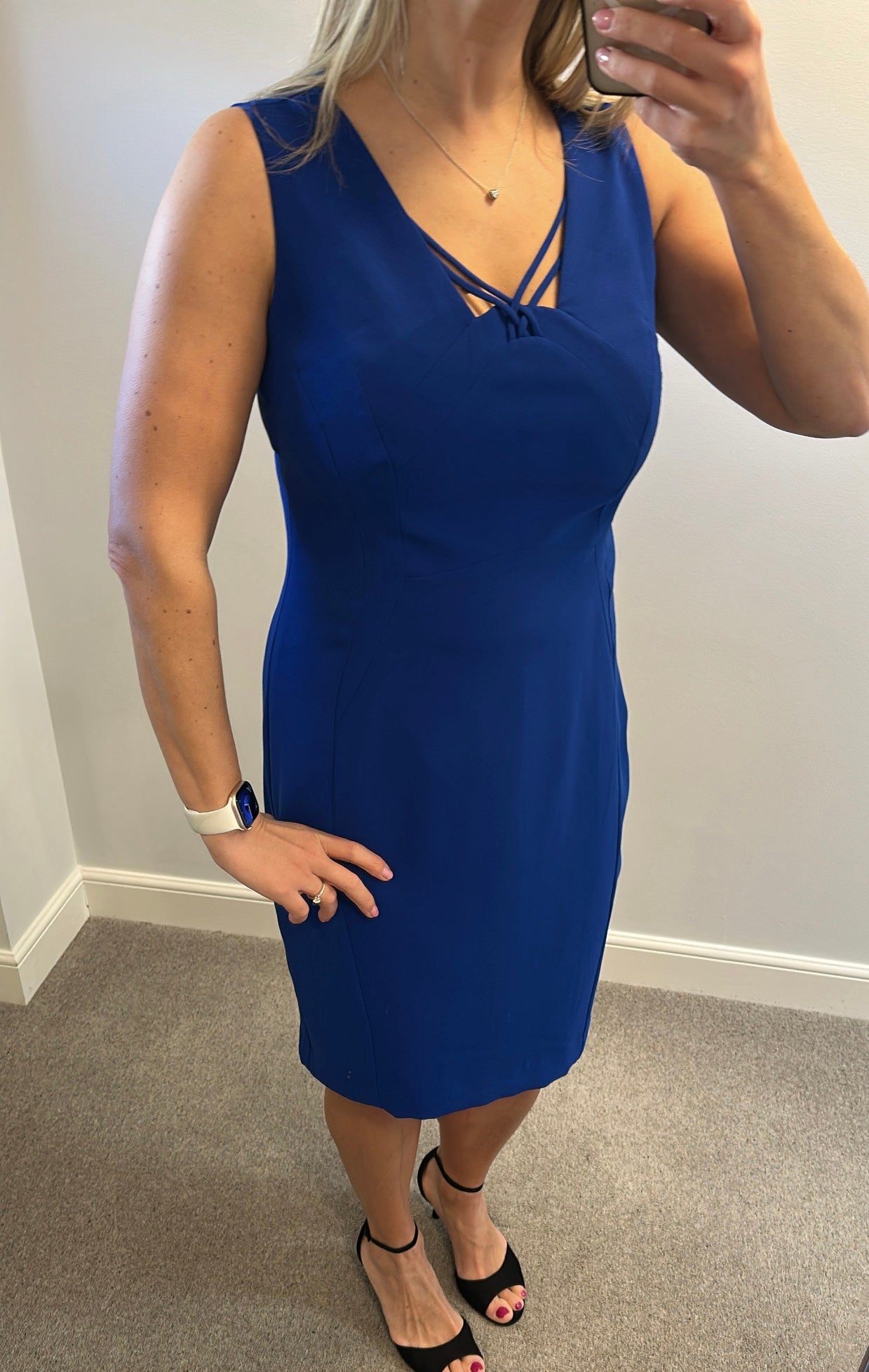Damsel in Dress cobalt blue size 14