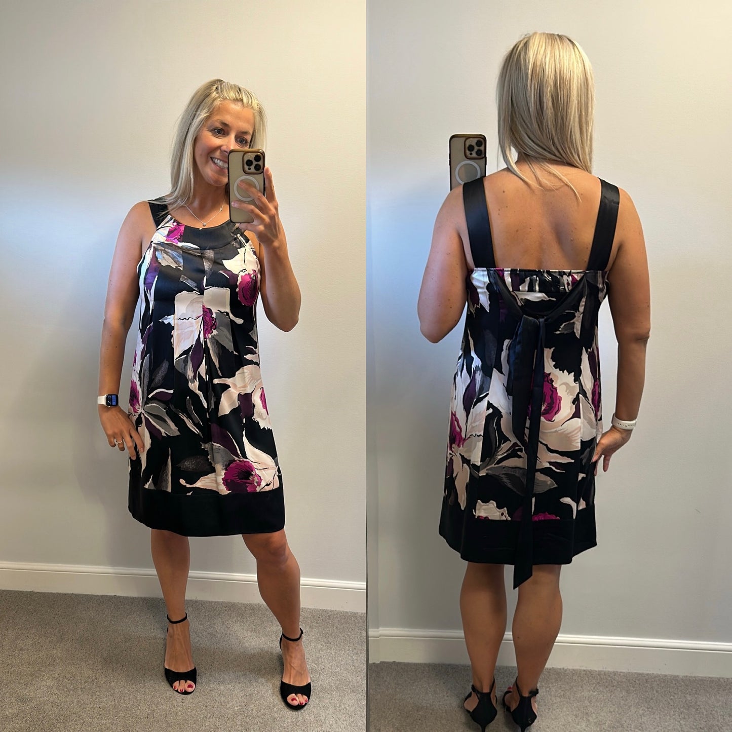 Ted Baker floral dress size 14