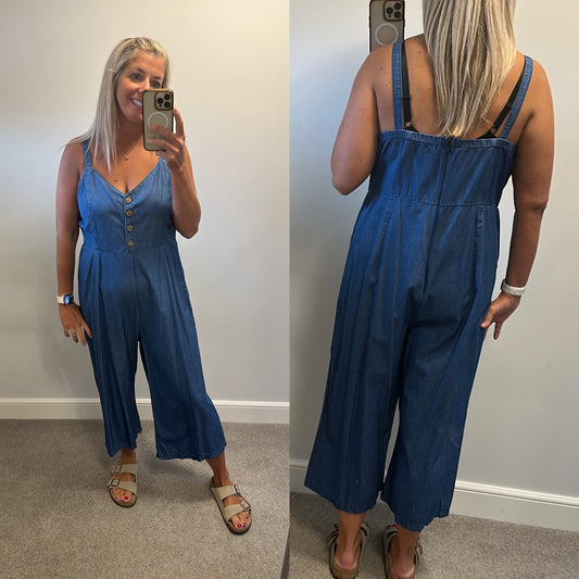 Stella Morgan denim jumpsuit size 18