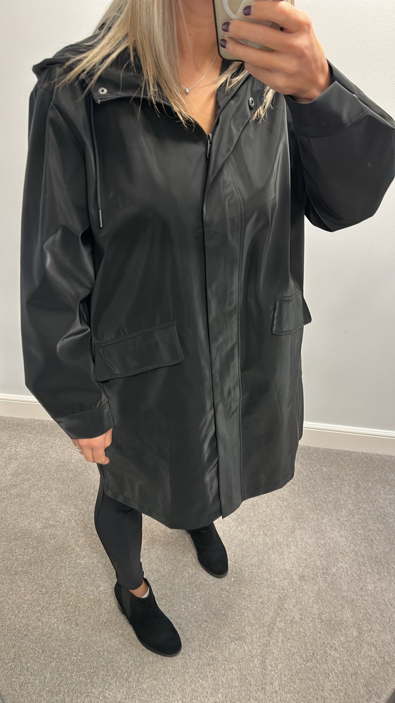 Be you black thin jacket size 16
