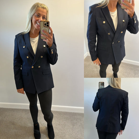 Emma Willis navy blazer size 16