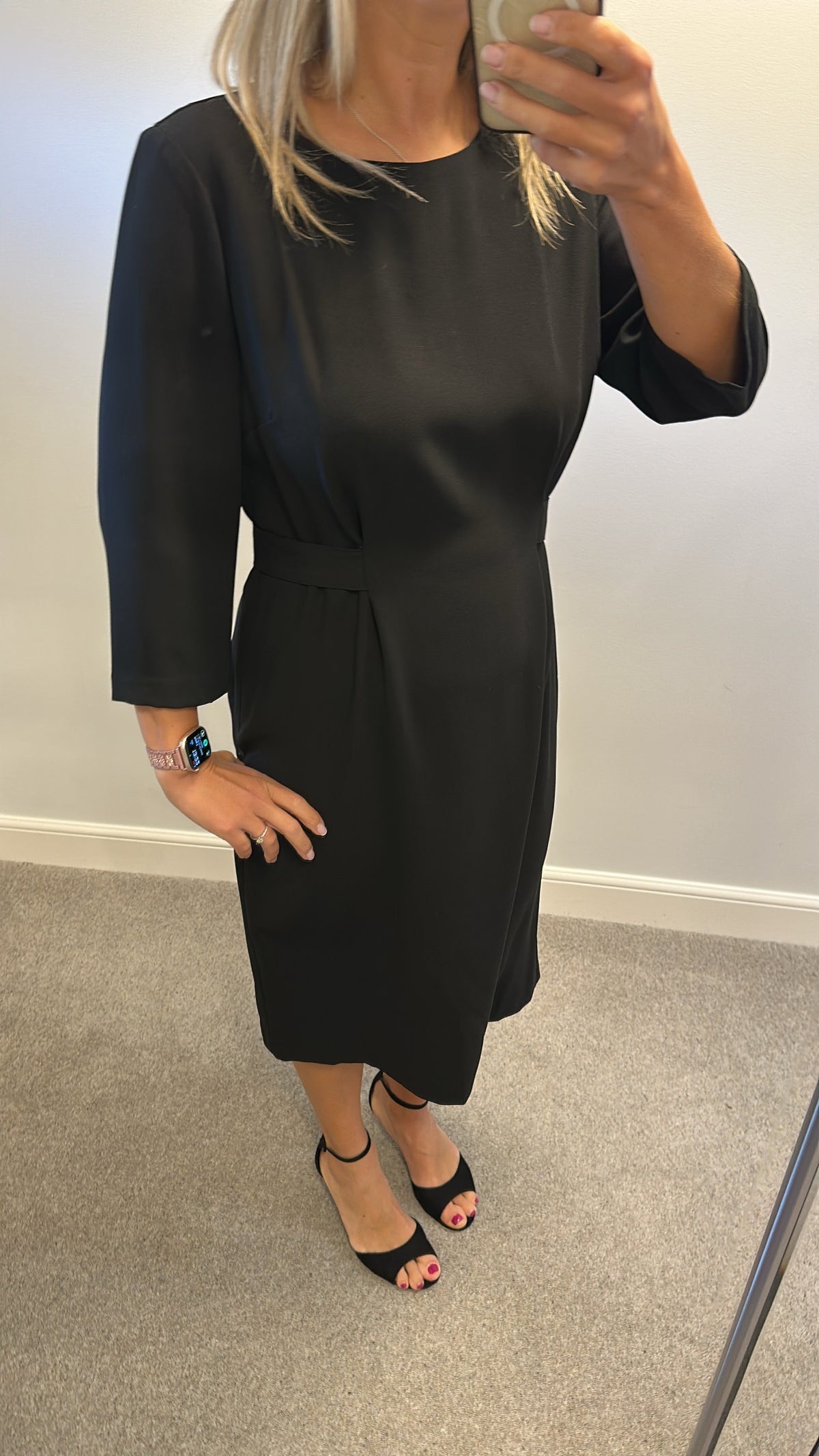 Next black tailored dress size 16