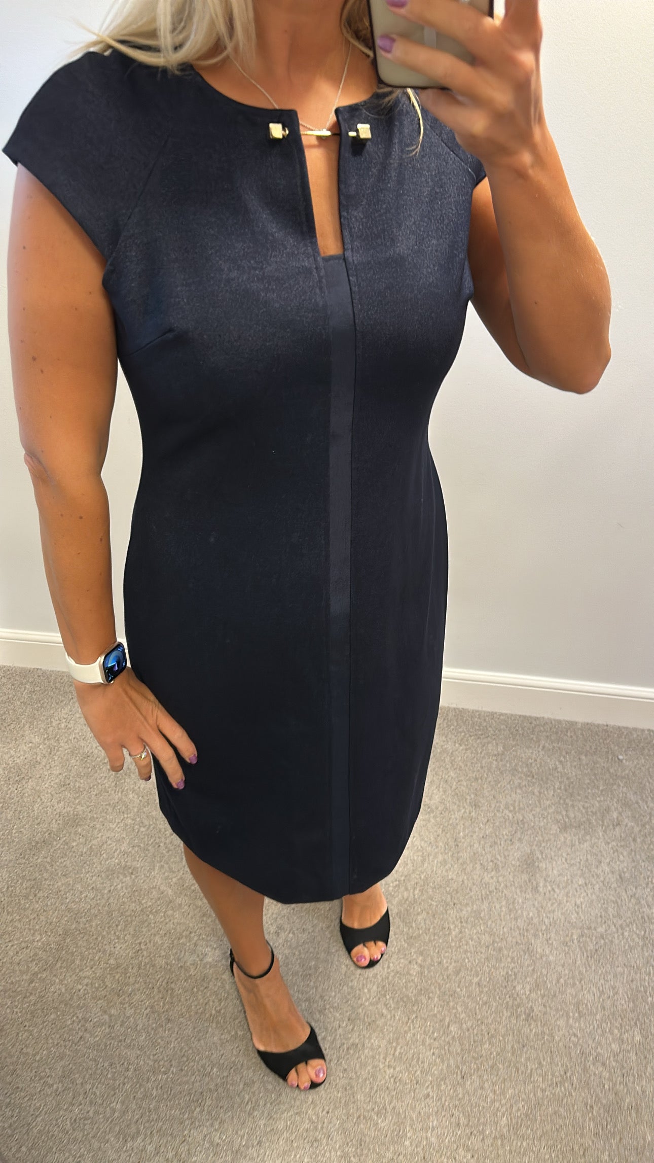 Tommy Hilfiger navy dress size 16