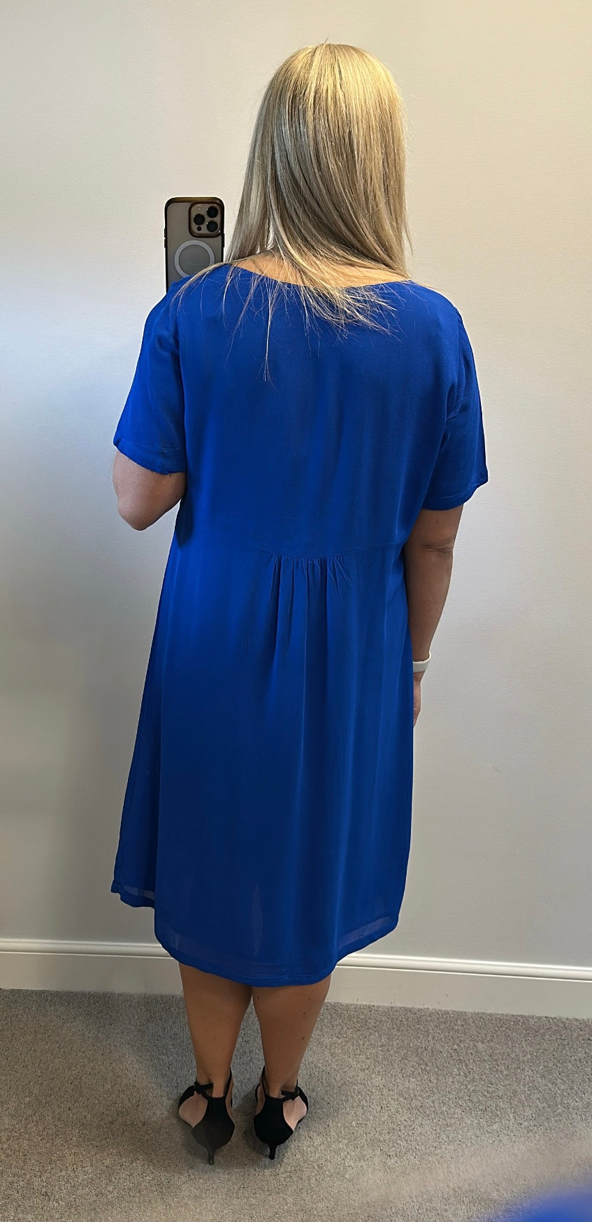 East blue dress size 18