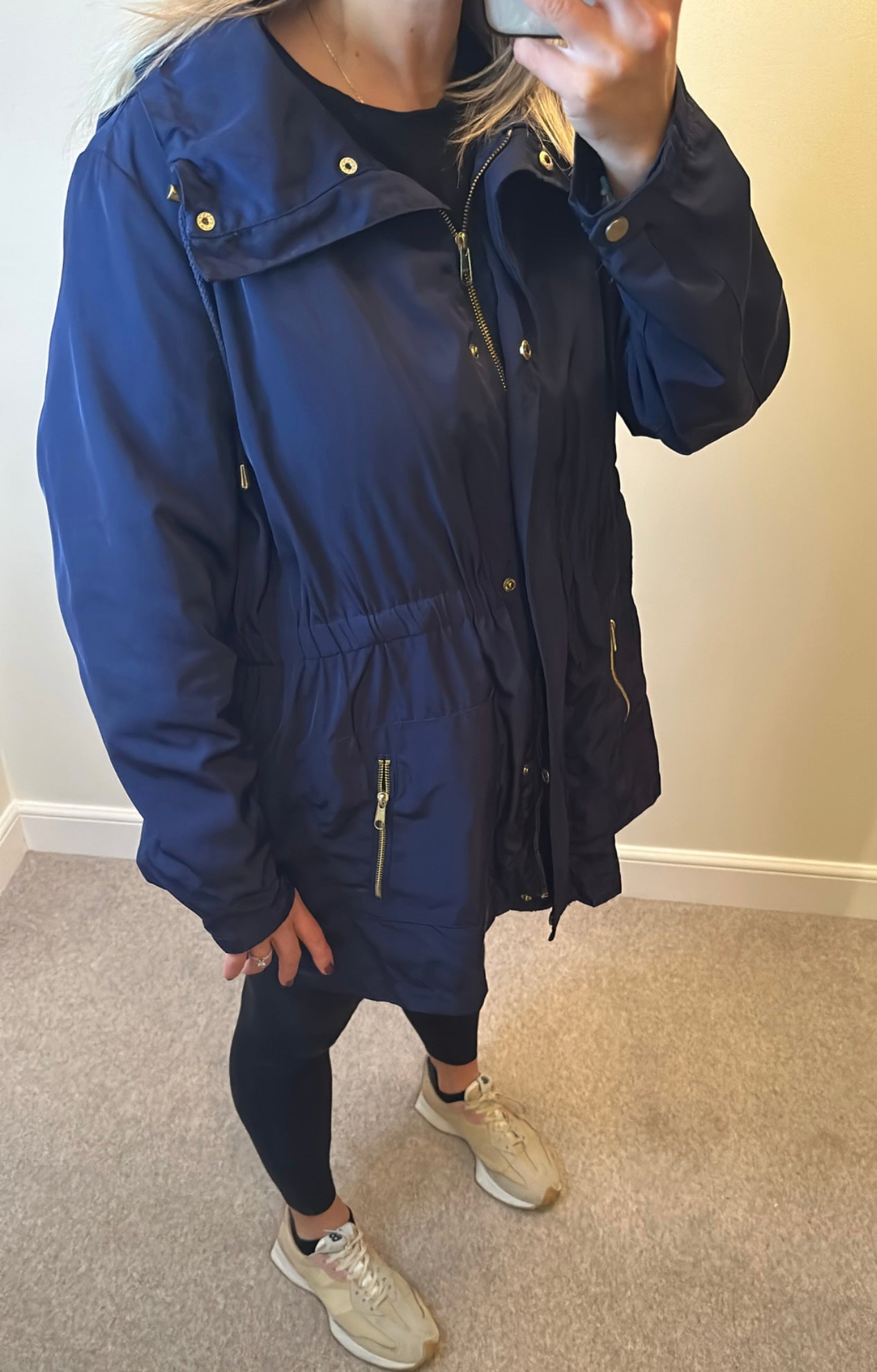 Studio 8 London navy jacket size 20