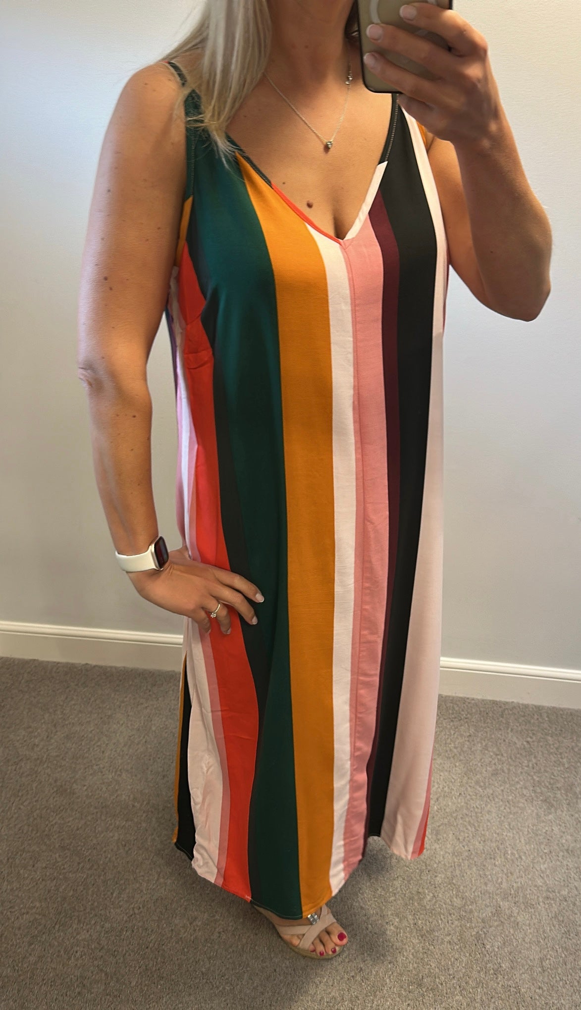 Next stripe dress size 16