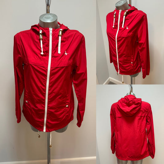Jack Wills red jacket size 10