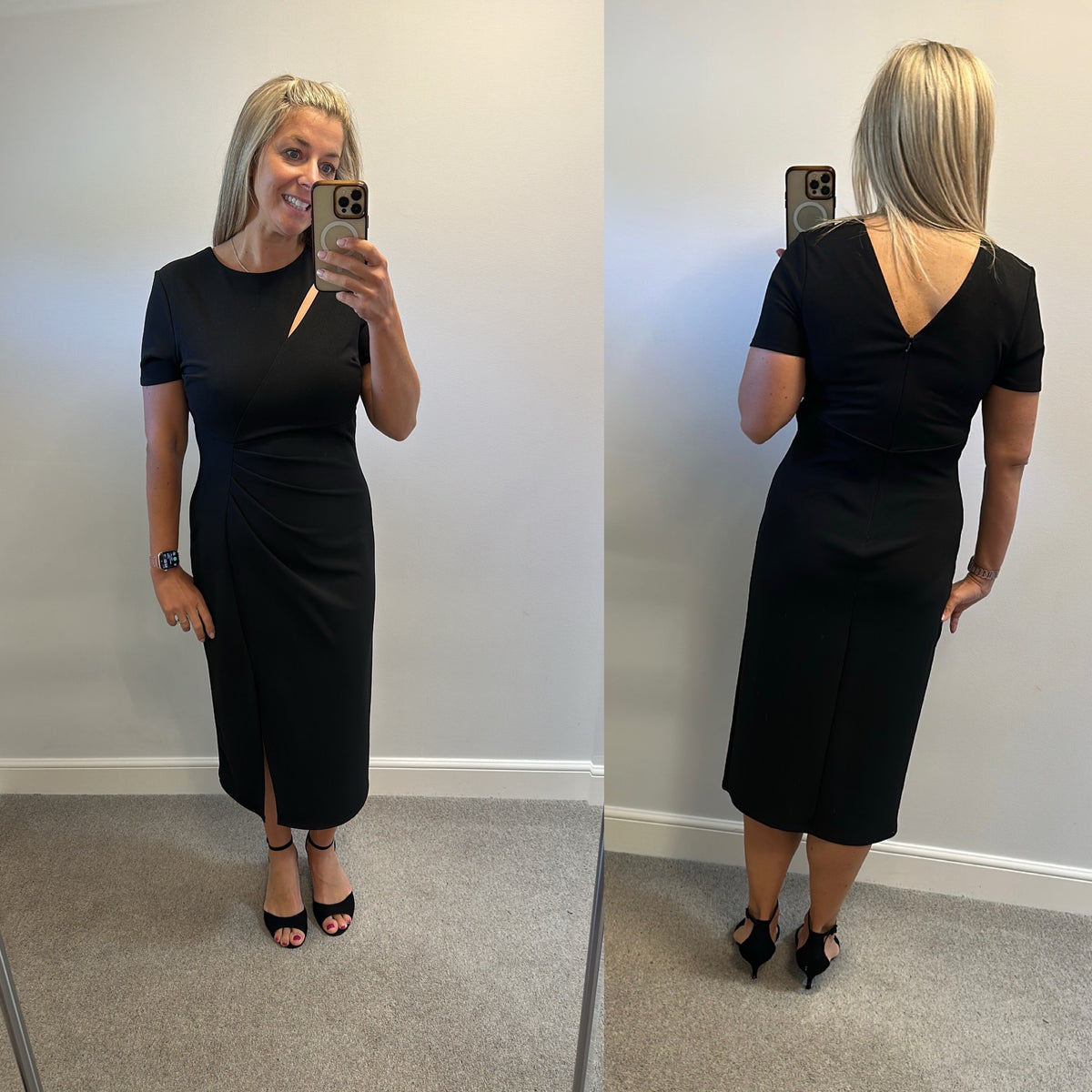 Lipsy black dress size 14