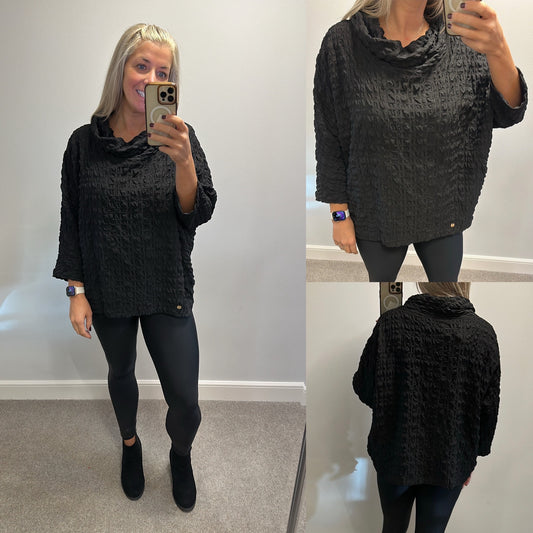 Joseph Ribkoff black jumper size 16 brand new with tags