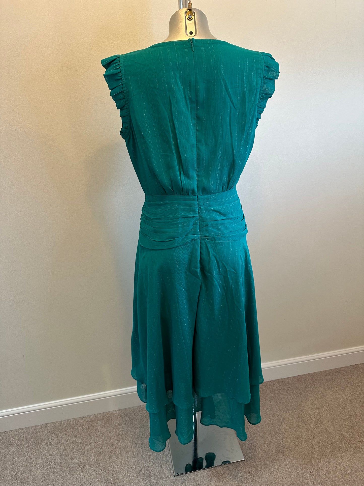 Phase eight emerald green dress size 12