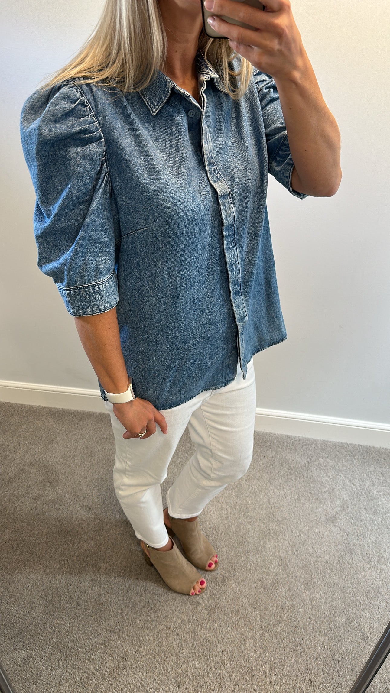 Next denim shirt size 16