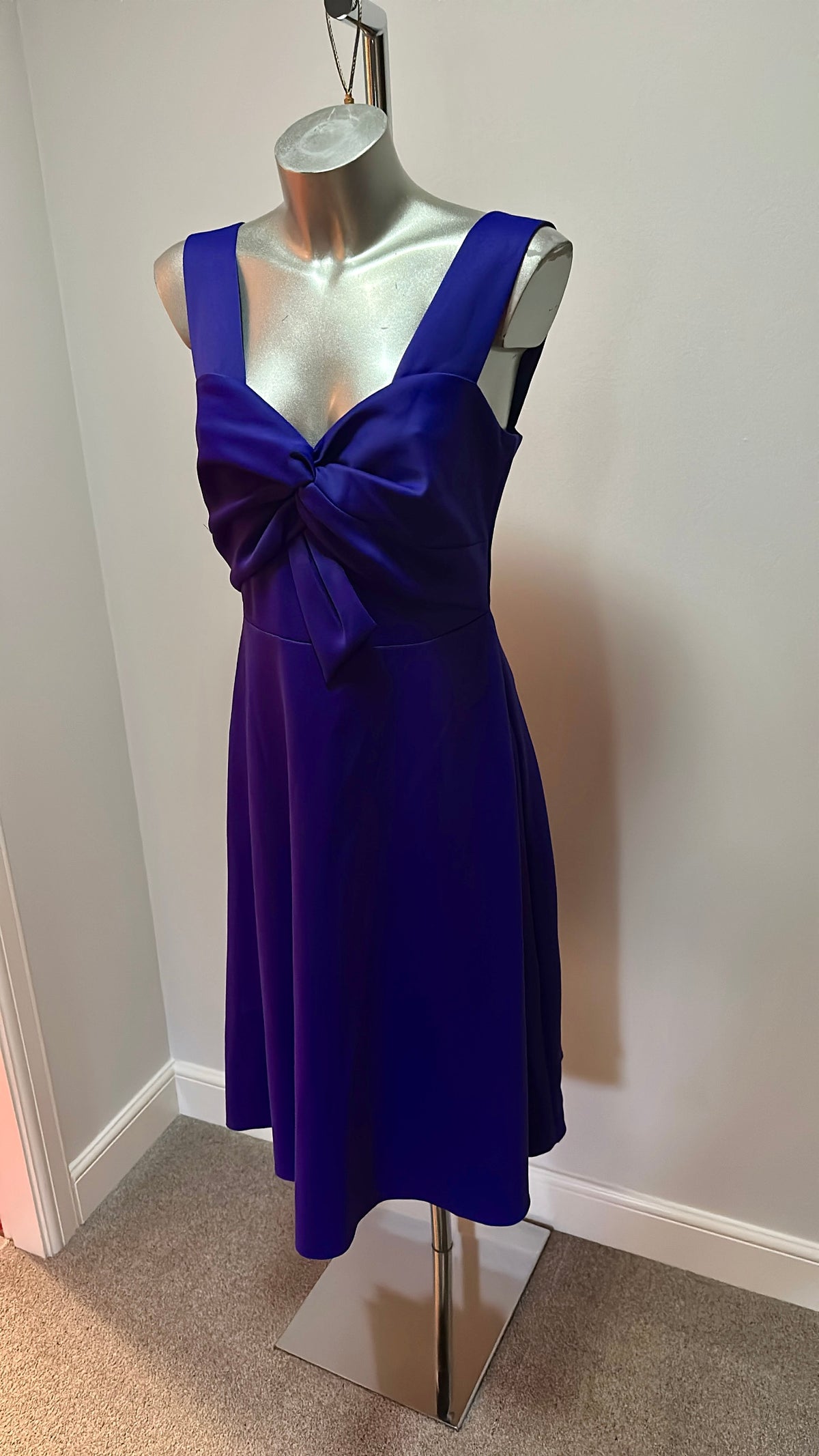 Phase Eight electric blue dress size 12