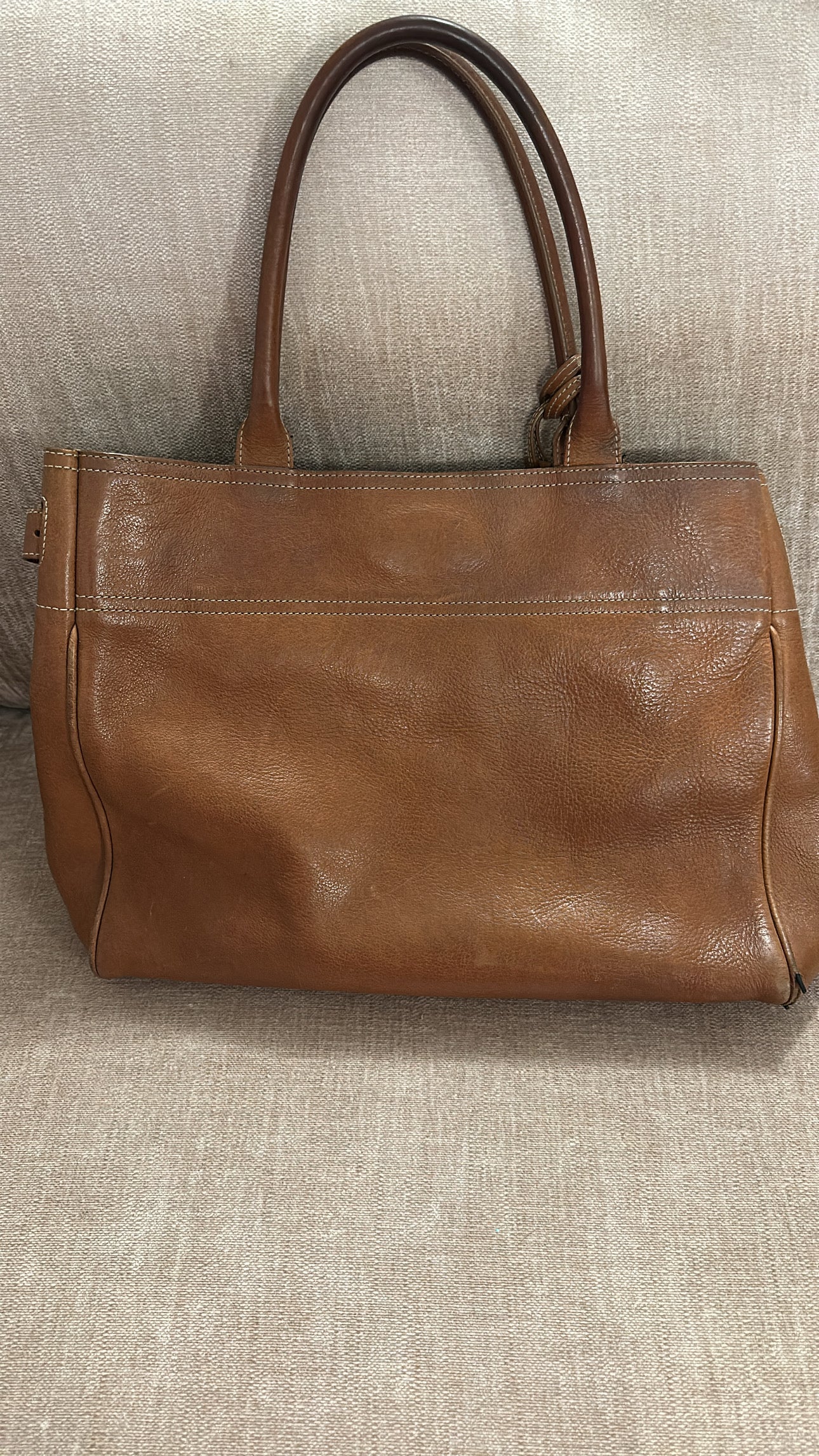 Mulberry Bayswater tote oak tanned handbag