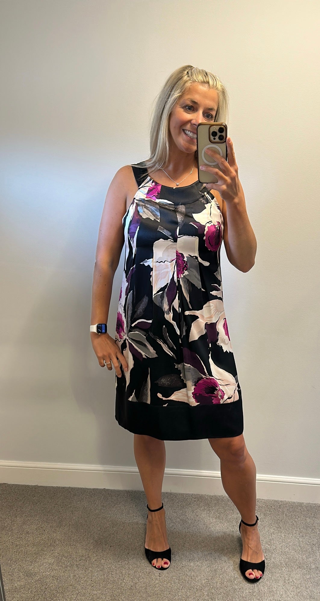 Ted Baker floral dress size 14