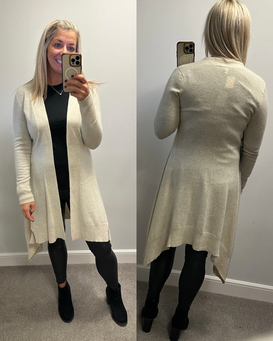 Black label cream cashmere cardigan brand new with tags fitting size 10-12