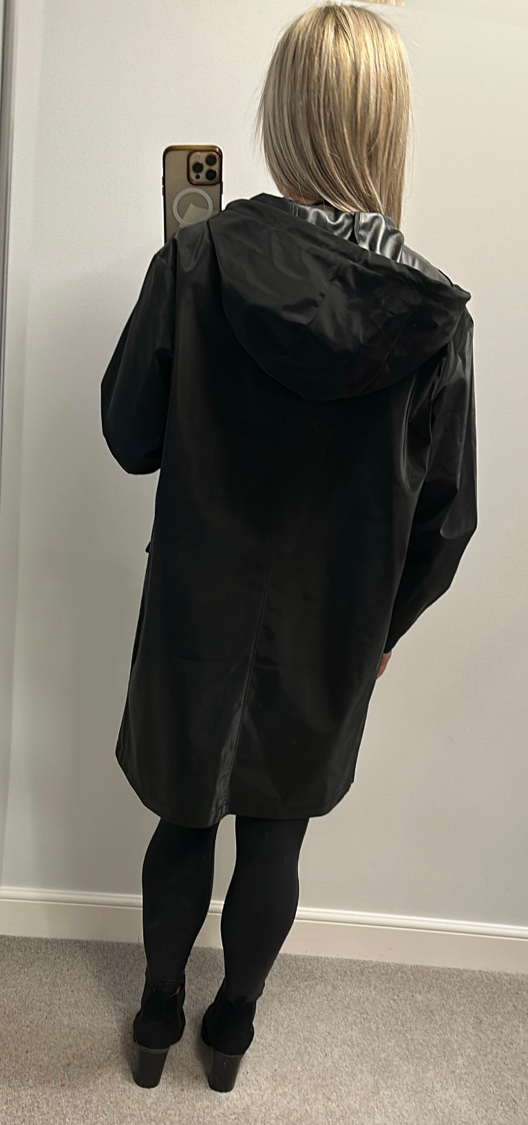 Be you black thin jacket size 16