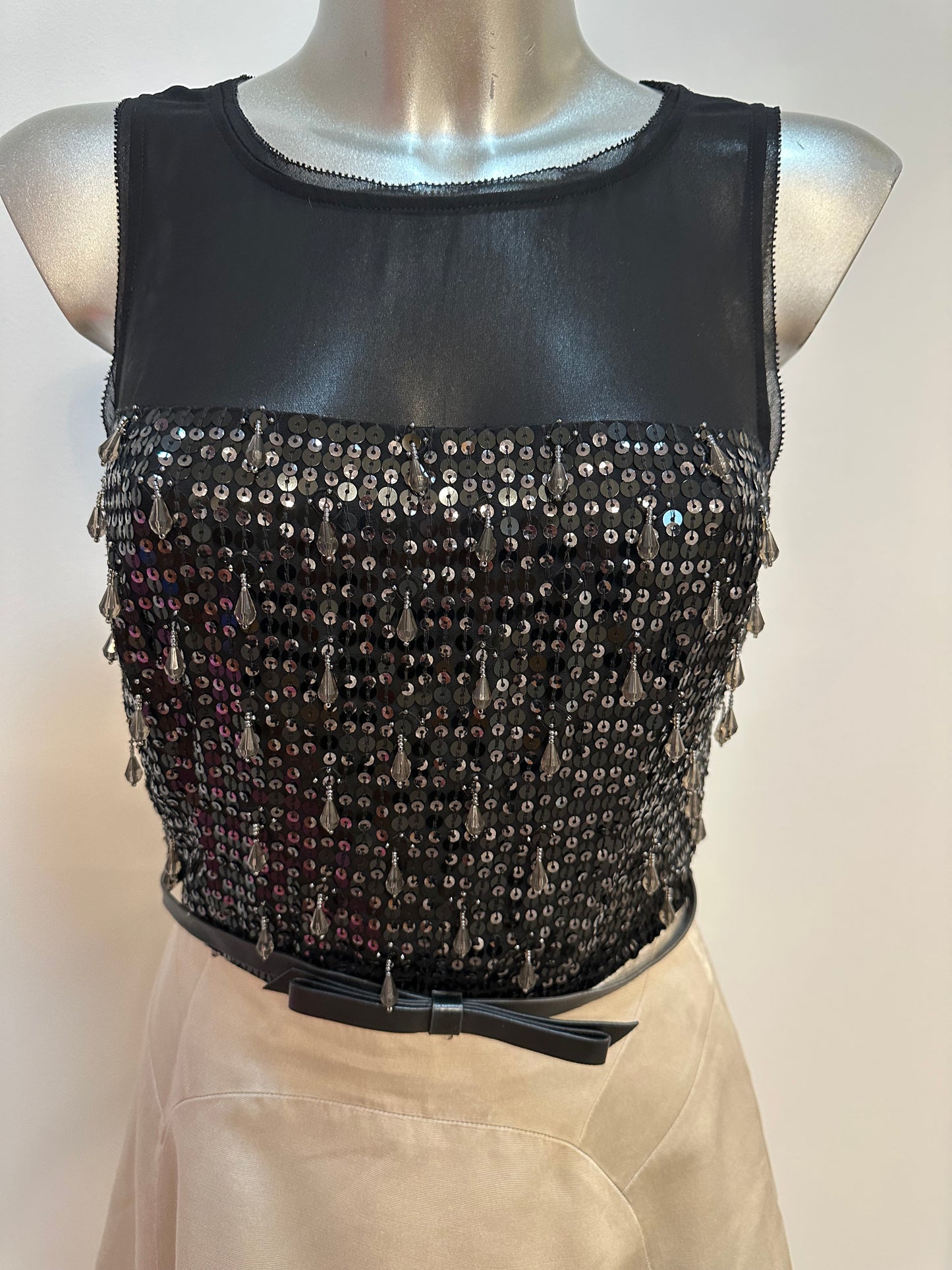 Karen millen sequin dress size 10