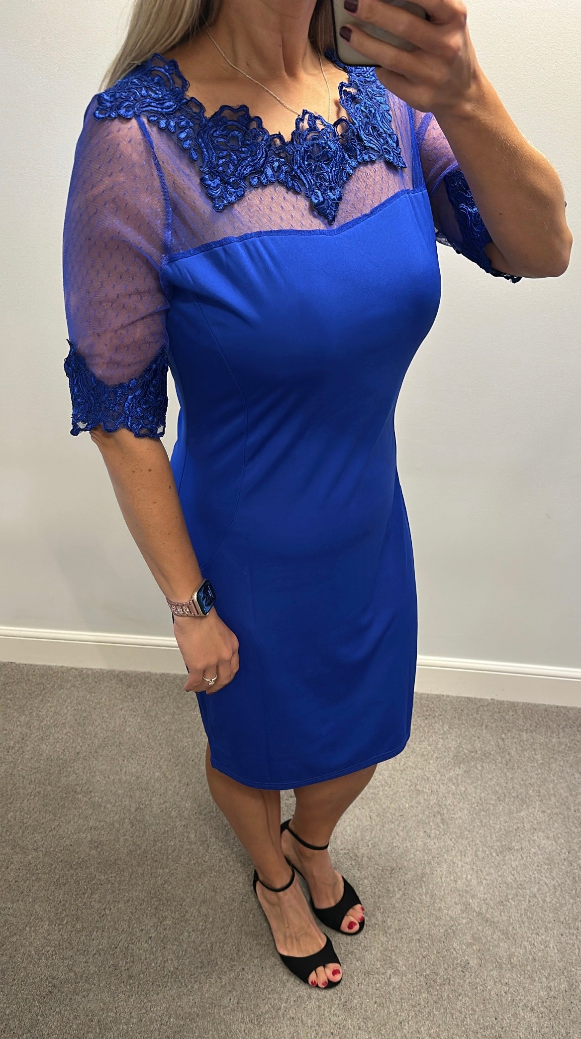 Cobalt blue dress size 16