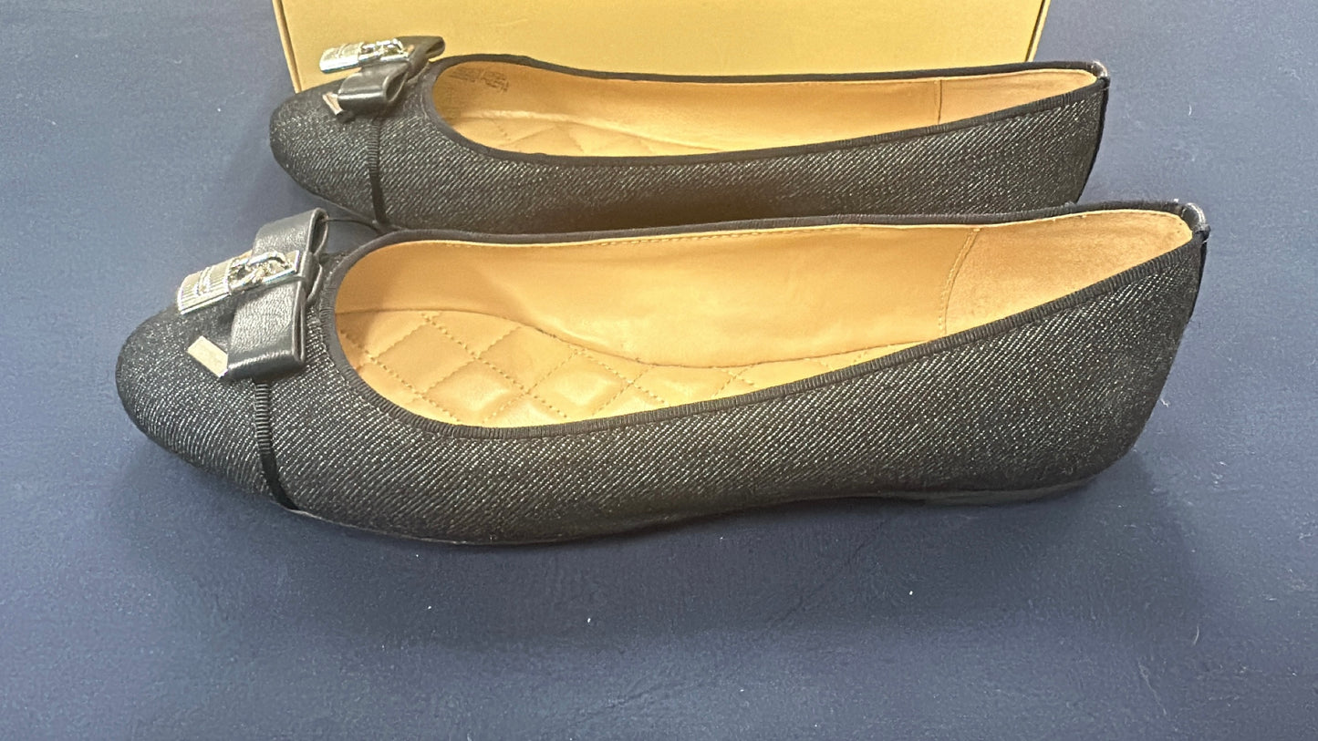 Michael Kors Alice Denim Ballet Flat UK 5.5 brand new with box