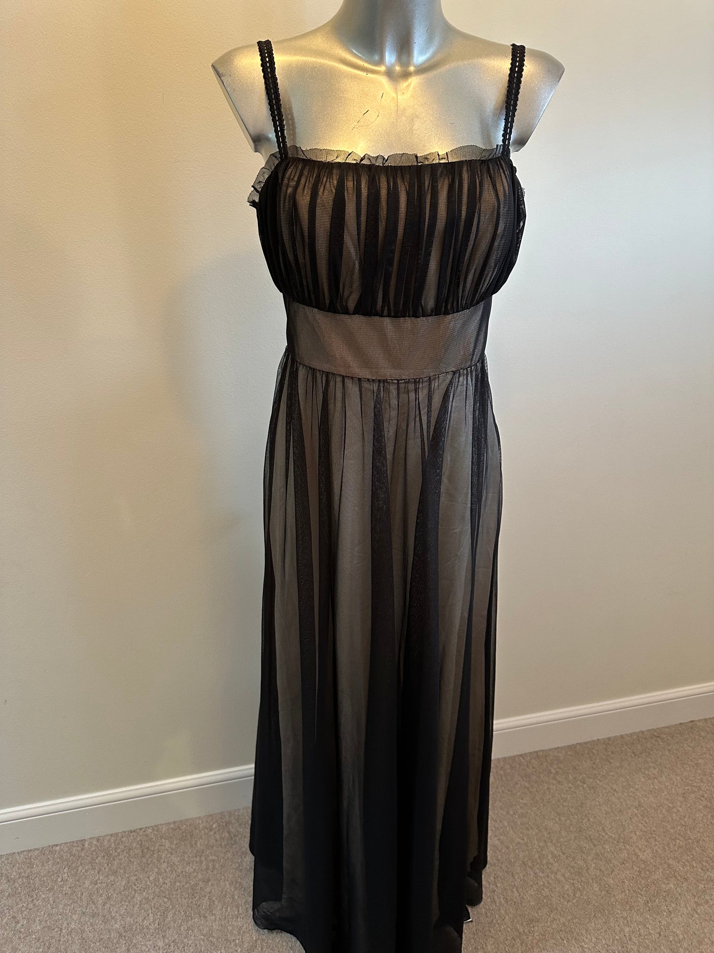 Debut black dress size 12 s