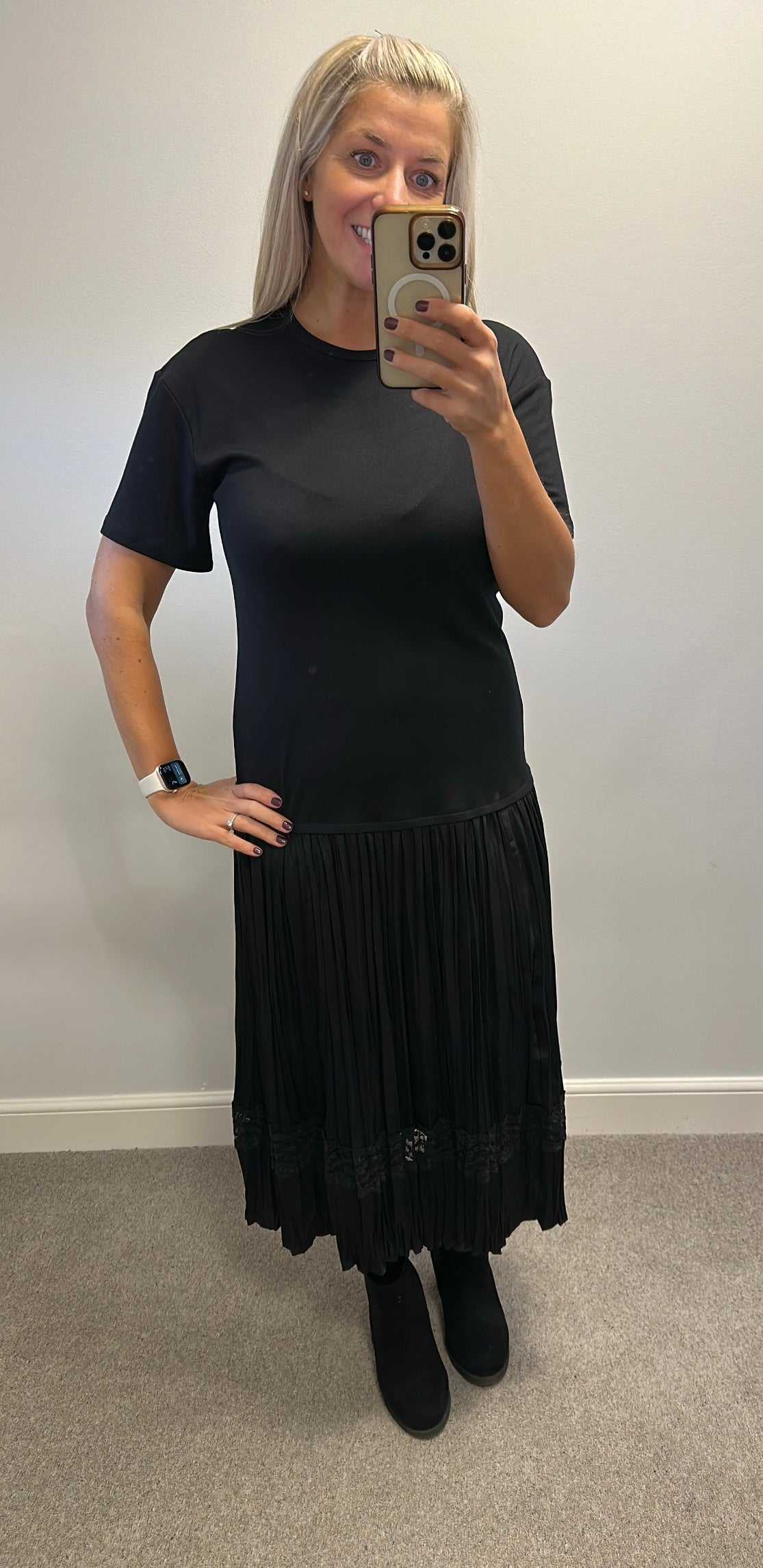 Marks and Spencer’s black dress size 10