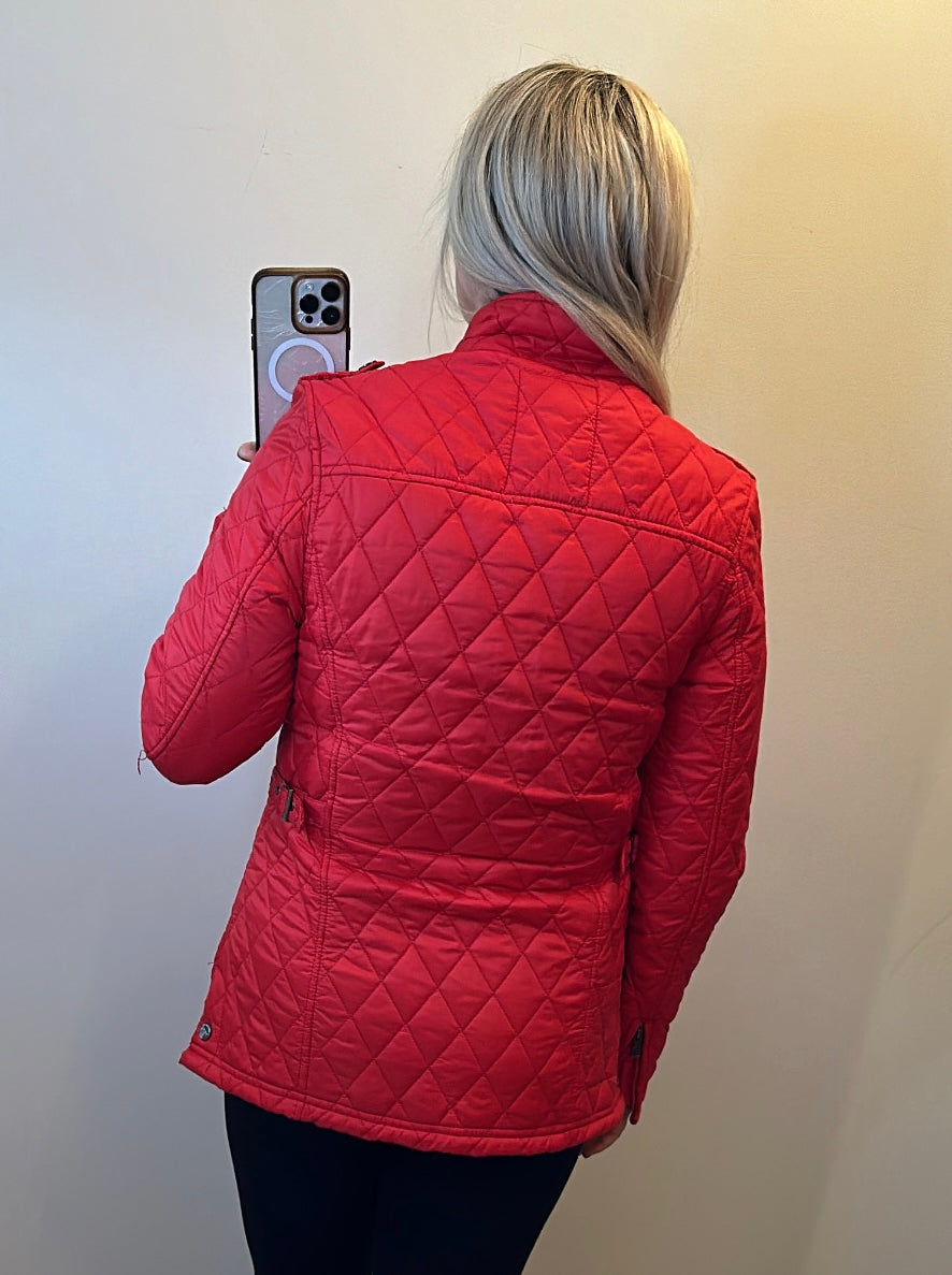 Le breve collection red jacket size L (12)